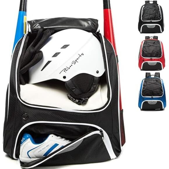 Baseball Bag - Baseball Backpack for Youth and Adults, Softball Bat Bag - Picture 6 of 6